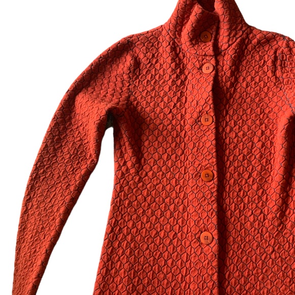 Zilch Europe: Stretchy Cozy Sweater Dress in Chili 🌶 - Picture 5 of 5